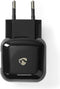 Nedis Oplader - 18 W - Snellaad functie - 1x 3.0 A - Outputs: 1 - USB-A - Geen Kabel Inbegrepen - Automatische Voltage Selectie