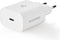 Nedis Oplader - 20 W - Snellaad functie - 1.67 / 2.22 / 3.0 A - Outputs: 1 - USB-C - Lightning 8-Pins (Los) Kabel - 1.00 m - Automatische Voltage Selectie