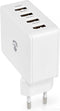 Nedis Oplader - 24 W - Snellaad functie - 4x 2.4 A - Outputs: 4 - 4x USB-A - Geen Kabel Inbegrepen - Single Voltage Output