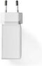 Nedis Oplader - 24 W - Snellaad functie - 4x 2.4 A - Outputs: 4 - 4x USB-A - Geen Kabel Inbegrepen - Single Voltage Output