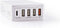 Nedis Oplader - 2x 3,0 A / 3x 2,4 A - Outputs: 5 - Poorttype: 1x USB-C / 4x USB-A - Geen Kabel Inbegrepen - 63 W - Automatische voltage selectie