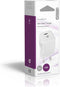Nedis Oplader - 30 W - Snellaad functie - 1.5 / 2.0 / 2.5 / 3.0 A - Outputs: 1 - USB-C - Automatische Voltage Selectie