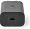 Nedis Oplader - 32 W - Snellaad functie - 1.5 / 2.0 / 2.5 / 3.0 A - Outputs: 1 - USB-C - Automatische Voltage Selectie