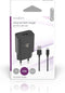 Nedis Oplader - 5 W - Snellaad functie - 1.0 A - Outputs: 1 - USB-A - Micro-USB - 1.00 m - Single Voltage Output