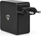 Nedis Oplader - 65 W - Snellaad functie - 3.0 / 3.25 A - Outputs: 1 - USB-C - Type-C - 2.00 m - Automatische Voltage Selectie