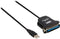 Nedis Parallelkabel - USB-A Male - Centronics 36-Pins Male - Vernikkeld - 2.00 m - Rond - PVC - Envelop