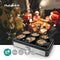 Nedis Party Wokset - Grill - 6 Personen - Spatel - Temperatuurinstelling - Anti-aanbak laag - Rechthoek