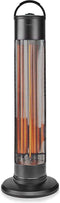 Nedis Patio Verwarmer - 1200 W - 2 Warmte Standen - Omvalpreventie - IP24 - Zwart