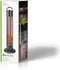 Nedis Patio Verwarmer - 1200 W - 2 Warmte Standen - Omvalpreventie - IP24 - Zwart
