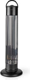 Nedis Patio Verwarmer - 1200 W - 2 Warmte Standen - Omvalpreventie - IP24 - Zwart