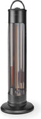 Nedis Patio Verwarmer - 1200 W - 2 Warmte Standen - Omvalpreventie - IP24 - Zwart