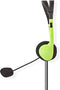 Nedis PC-Headset - On-Ear - Stereo - 2x 3.5 mm - Inklapbare Microfoon - Groen