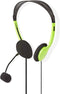 Nedis PC-Headset - On-Ear - Stereo - 2x 3.5 mm - Inklapbare Microfoon - Groen