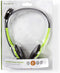 Nedis PC-Headset - On-Ear - Stereo - 2x 3.5 mm - Inklapbare Microfoon - Groen