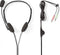 Nedis PC-Headset - On-Ear - Stereo - 2x 3.5 mm - Inklapbare Microfoon - Zwart