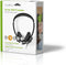Nedis PC-Headset - On-Ear - Stereo - USB Type-A / USB Type-C - Inklapbare Microfoon - Zwart