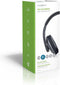 Nedis PC-Headset - Over-Ear - Stereo - 2x 3.5 mm - Inklapbare Microfoon - Zwart