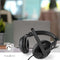 Nedis PC-Headset - Over-Ear - Stereo - USB Type-A / USB Type-C - Inklapbare Microfoon - Zwart