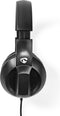 Nedis PC-Headset - Over-Ear - Stereo - USB Type-A / USB Type-C - Inklapbare Microfoon - Zwart