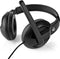 Nedis PC-Headset - Over-Ear - Stereo - USB Type-A / USB Type-C - Inklapbare Microfoon - Zwart