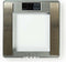 Nedis Personenweegschaal - Digitaal - Zilver - Gehard Glas - Maximaal weegvermogen: 180 kg - Lichaamsanalyse