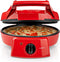Nedis Pizzamaker en Grill - 30 cm - Regelbare temperatuur - 1800 W