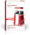 Nedis Popcornmachine - 1200 W - 2 - 4 min - Rood / Wit