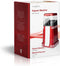 Nedis Popcornmachine - 1200 W - 2 - 4 min - Rood / Wit