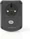 Nedis Power Converter - Netvoeding - 230 V AC 50 Hz - 30 W - Randaarde stekker - Zwart