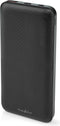 Nedis Powerbank - 10000 mAh - 1.5 / 2.0 / 3.0 A - Outputs: 2 - Output: 1x USB-A / 1x USB-C - Inputs: 1x Micro USB / 1x USB-C - PD2.0 18W - Lithium-Polymeer