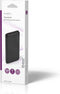 Nedis Powerbank - 10000 mAh - 1.5 / 2.0 / 3.0 A - Outputs: 2 - Output: 1x USB-A / 1x USB-C - Inputs: 1x Micro USB / 1x USB-C - PD2.0 18W - Lithium-Polymeer
