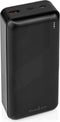 Nedis Powerbank - 30000 mAh - 1.5 / 2.0 / 3.0 A - Outputs: 2 - Output: 1x USB-A / 1x USB-C - Inputs: 1x Micro USB / 1x USB-C - PD3.0 20W - Lithium-Polymeer