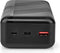 Nedis Powerbank - 32000 mAh - 2.4 / 3.0 / 3.25 A - Outputs: 2 - Output: 1x USB-A / 1x USB-C - Inputs: 1x Micro USB / 1x USB-C - PD3.0 45W / PD3.0 65W - Lithium-Polymeer