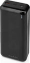 Nedis Powerbank - 32000 mAh - 2.4 / 3.0 / 3.25 A - Outputs: 2 - Output: 1x USB-A / 1x USB-C - Inputs: 1x Micro USB / 1x USB-C - PD3.0 45W / PD3.0 65W - Lithium-Polymeer