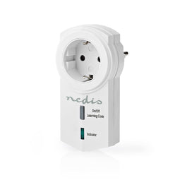 Nedis RFPM120FWT Rf Smart Stekker Aan/uit Rf Mesh Range Extender Schuko Type F 3680 W
