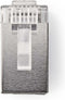 Nedis RJ45-Connector - Male - Solid STP CAT5 - Recht - Verguld - 10 Stuks - PVC - Transparant - Doos