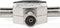 Nedis Satelliet- en Antenne-Adapter - 2x Coax Male - IEC (Coax) Female - Vernikkeld - 75 Ohm - T-Splitter - Metaal - Wit - 1 Stuks - Doos