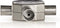 Nedis Satelliet- en Antenne-Adapter - 2x Coax Male - IEC (Coax) Female - Vernikkeld - 75 Ohm - T-Splitter - Metaal - Wit - 1 Stuks - Doos