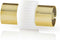Nedis Satelliet- en Antenne-Adapter - IEC (Coax) Female - IEC (Coax) Female - Vernikkeld - 75 Ohm - Recht - Kunststof / Metaal - Wit - 1 Stuks - Doos