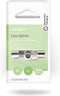Nedis Satelliet- en Antenne-Adapter - IEC (Coax) Male - 2x Coax Female - Vernikkeld - 75 Ohm - T-Splitter - Metaal - Zilver - 1 Stuks - Doos