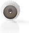 Nedis Satelliet- en Antenne-Adapter - IEC (Coax) Male - IEC (Coax) Male - Vernikkeld - 75 Ohm - Recht - Kunststof / Metaal - Wit - 1 Stuks - Doos