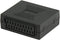 Nedis SCART-Adapter - SCART Female - SCART Female - Vernikkeld - Recht - ABS - Zwart - 1 Stuks - Envelop