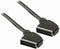 Nedis SCART-Kabel - SCART Male - SCART Male - Vernikkeld - 480p - 2.00 m - Rond - PVC - Zwart - Doos