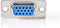 Nedis Seriële Adapter - Adapter - VGA Female 15p - VGA Male - Vernikkeld - Metaal - Envelop