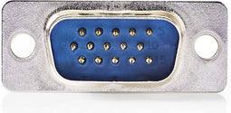 Nedis Seriële Adapter - Adapter - VGA Male - VGA Female 15p - Vernikkeld - Metaal - Envelop