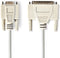 Nedis Seriële Kabel - D-SUB 9-Pins Female - D-SUB 25-Pins Male - Vernikkeld - 2.00 m - Rond - PVC - Ivoor - Polybag