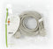 Nedis Seriële Kabel - D-SUB 9-Pins Male - D-SUB 9-Pins Female - Vernikkeld - 10.0 m - Rond - PVC - Ivoor - Polybag