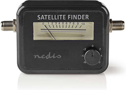 Nedis Signaalsterktemeter voor Satelliet - 950-2400 MHz - Ingangsgevoeligheid: 83 dB - Uitgangsniveau: 102 dBuV - Zwart