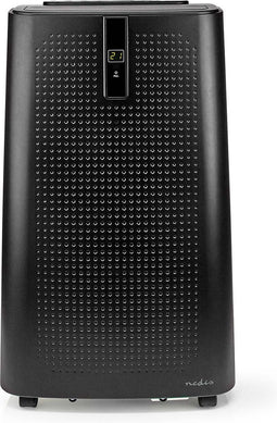 Nedis SmartLife 3-in-1 Airconditioner - Wi-Fi - 12000 BTU - 100 m³ - Ontvochtiging - Android / IOS - Energieklasse: A - 3 Snelheden - 65 dB - Zwart