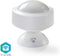 Nedis SmartLife Bewegingssensor - Wi-Fi - Batterij Gevoed / Netvoeding - Detectiehoek: 120 ° - Detectiebereik: 10.0 m - Wit
